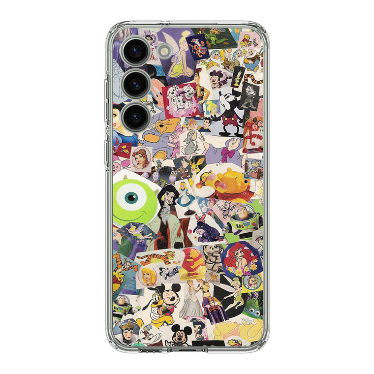 Disney Collage Art Samsung Galaxy S23 Case