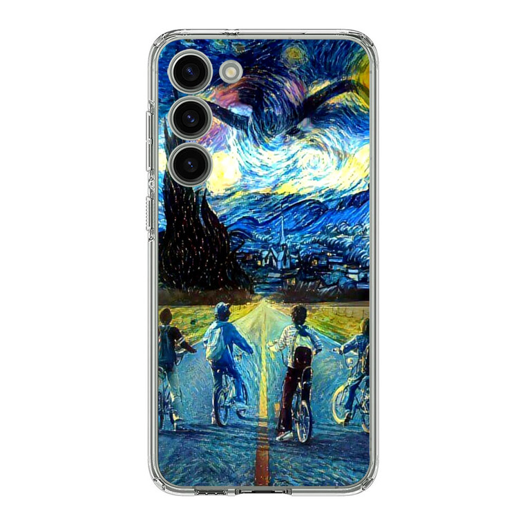 Stranger Things Starry Night Samsung Galaxy S23 Case