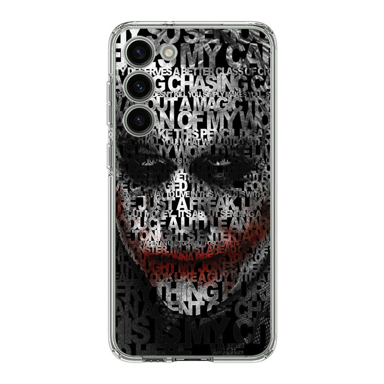 Joker Typography Quotes Samsung Galaxy S23 Case