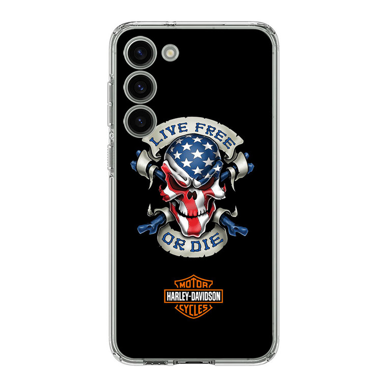 Harley Davidson Live Free Samsung Galaxy S23 Case