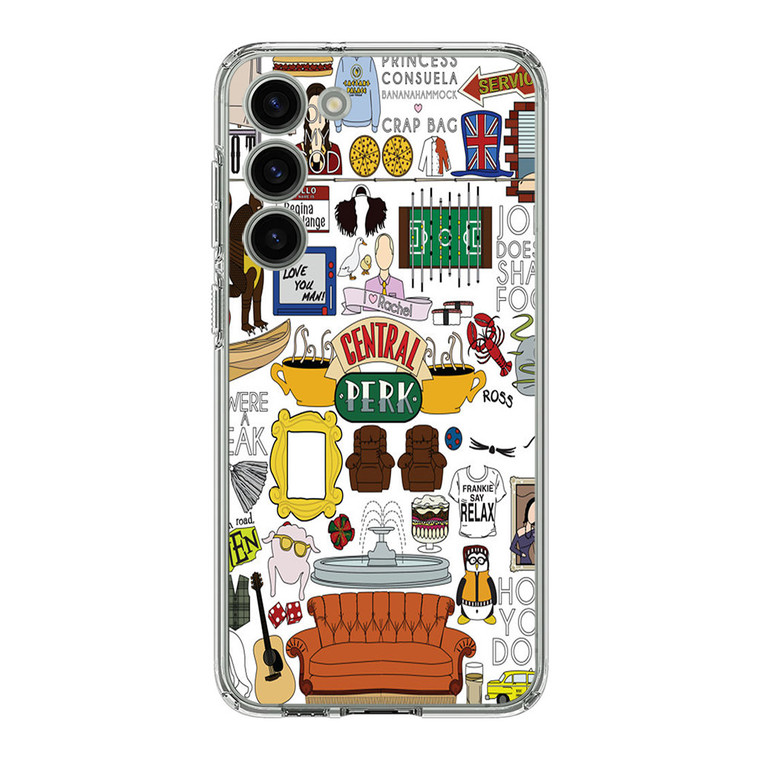 Friends Tv Show Central Perk Samsung Galaxy S23 Case