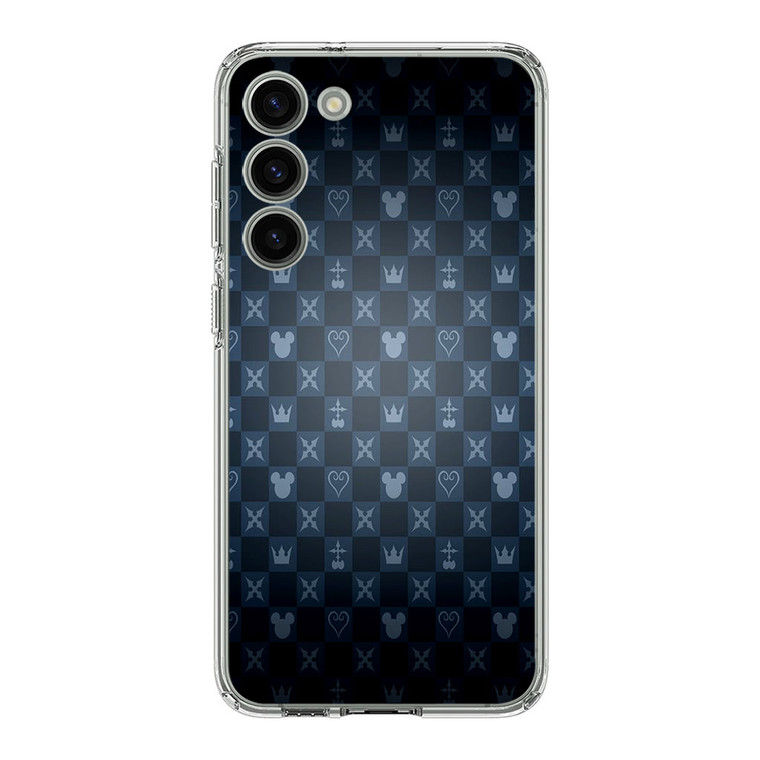 Kingdom Hearts Pattern Samsung Galaxy S23 Case