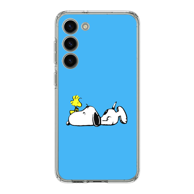 Snoopy And Woodstock Samsung Galaxy S23 Case