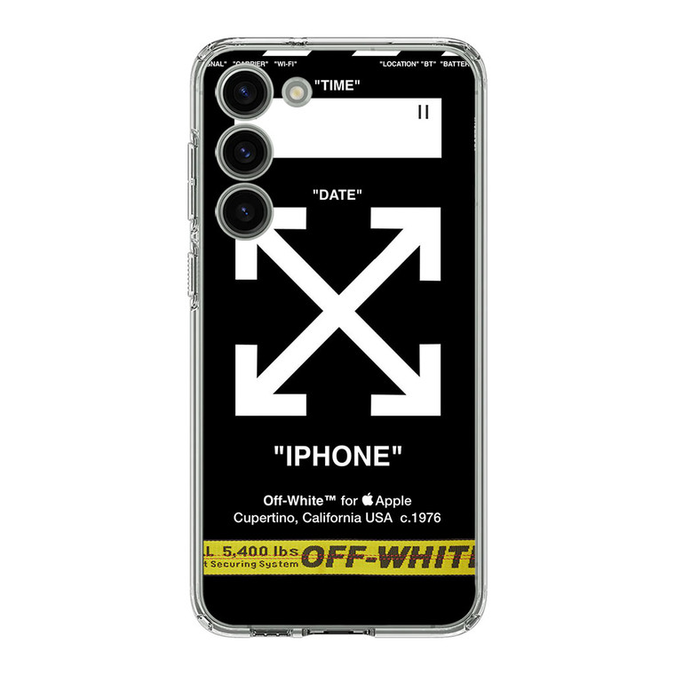 Off White X Apple Samsung Galaxy S23 Case
