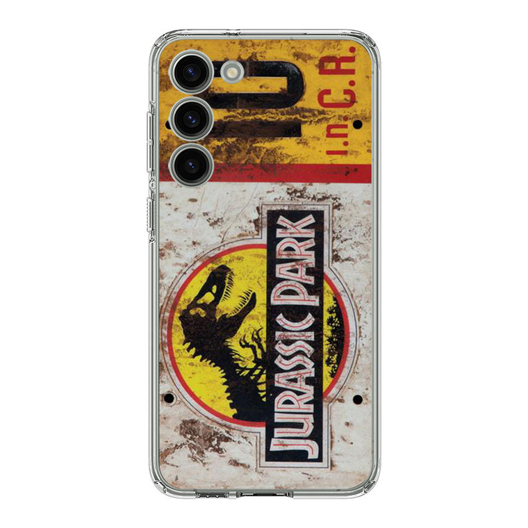 Jurassic Park Jeep License Number 10 Samsung Galaxy S23 Case