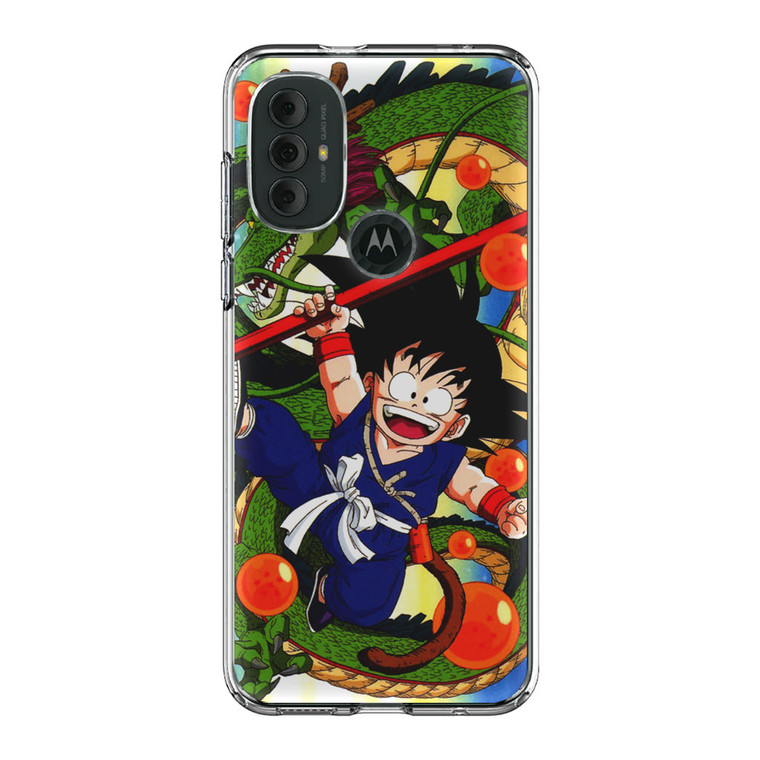 Shenlong and Goku Dragon Ball Z Motorola Moto G Power 2022 Case