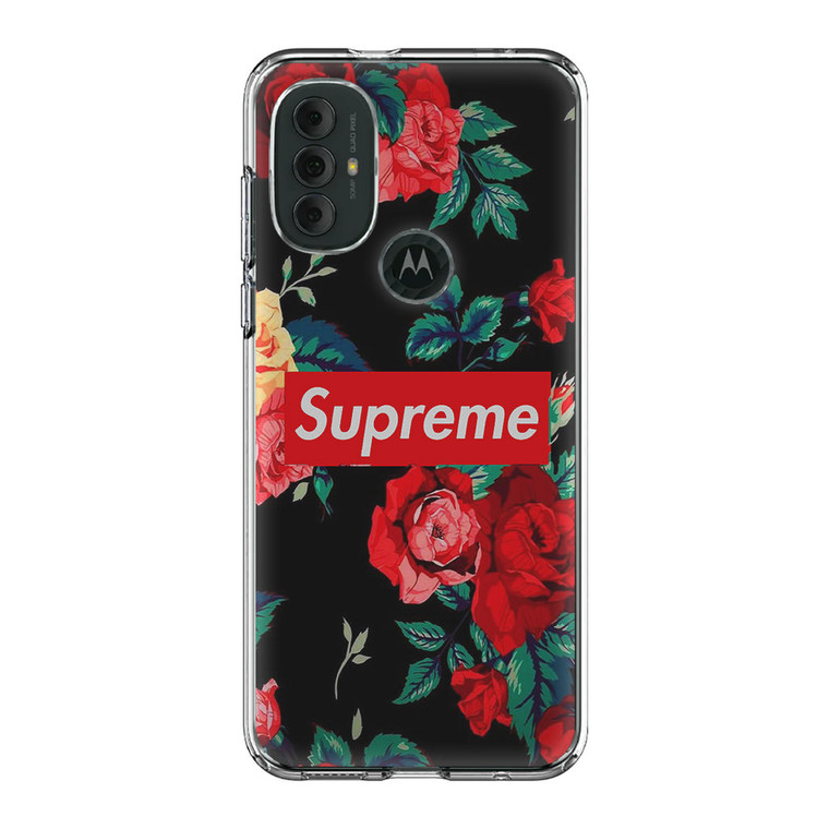 Supreme Rose Flower Motorola Moto G Power 2022 Case