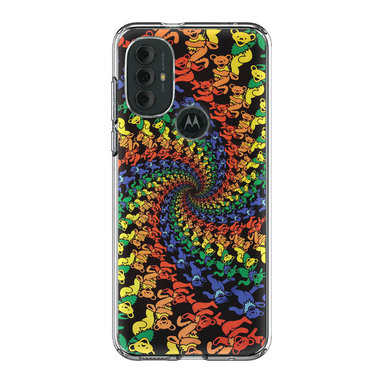 The Grateful Dead Dancing Bears Motorola Moto G Power 2022 Case