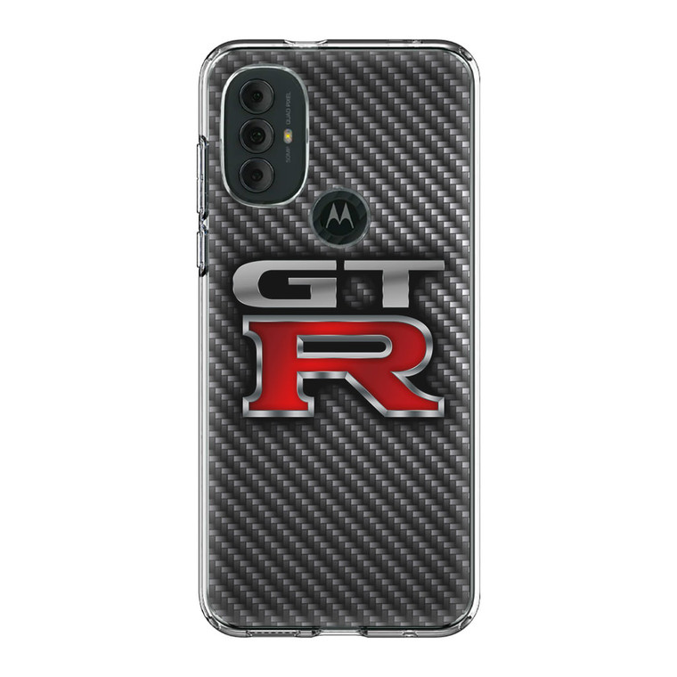 Nissan GTR Carbon Logo Motorola Moto G Power 2022 Case