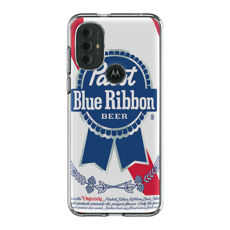 Pabst Blue Ribbon Beer Motorola Moto G Power 2022 Case