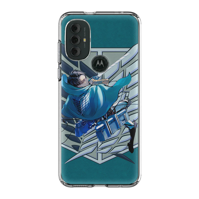 Attack on Titan Levi Motorola Moto G Power 2022 Case