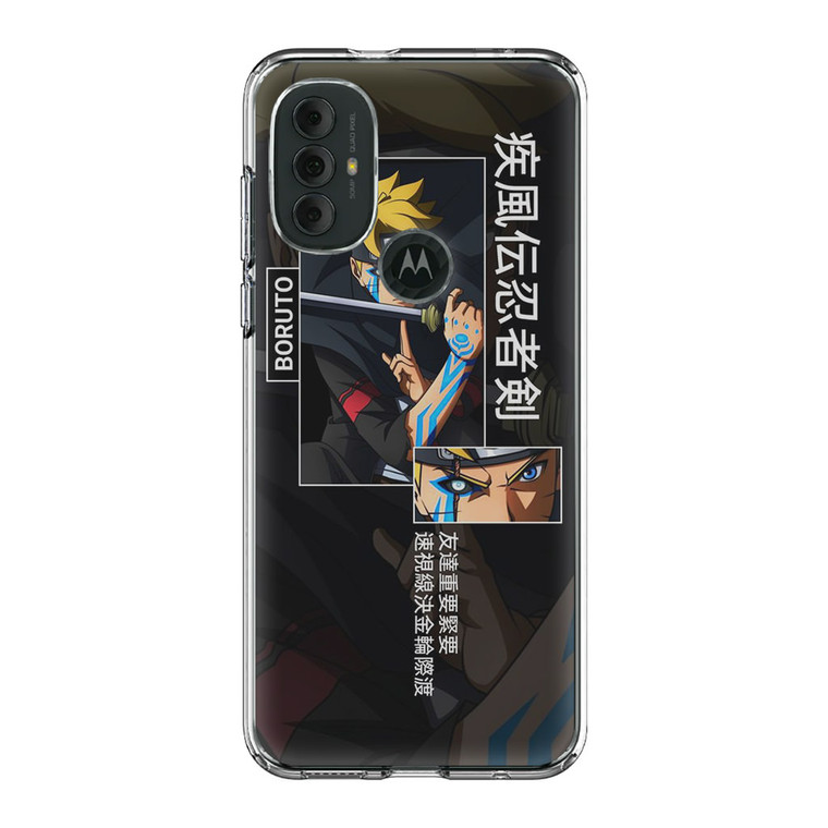 Boruto Uzumaki Anime Motorola Moto G Power 2022 Case