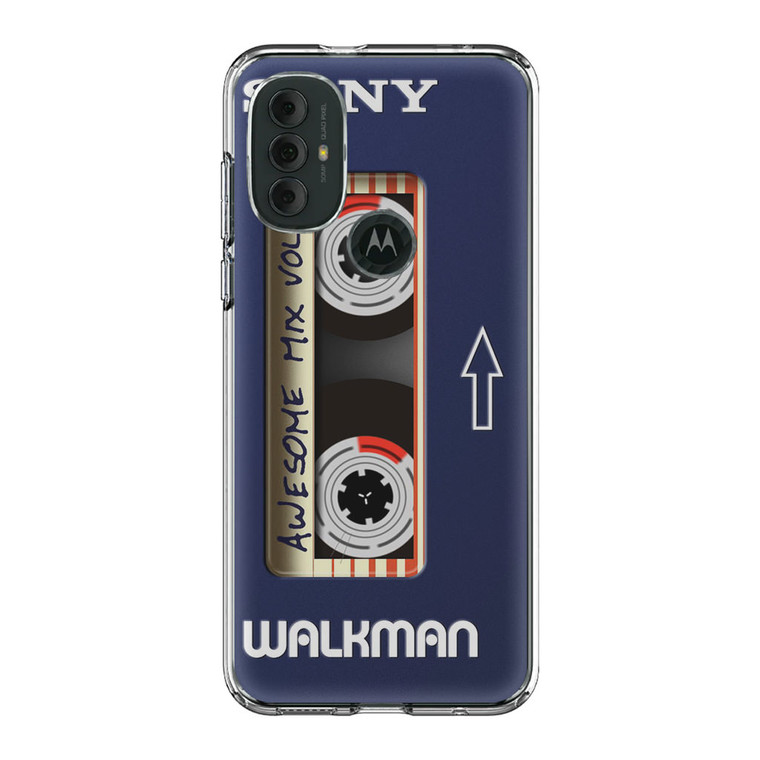 Awesome Mix Vol 1 Walkman Motorola Moto G Power 2022 Case