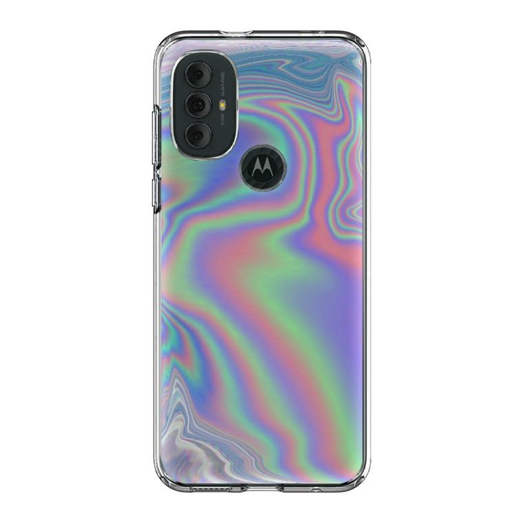 Hologram Holographic Style Motorola Moto G Power 2022 Case