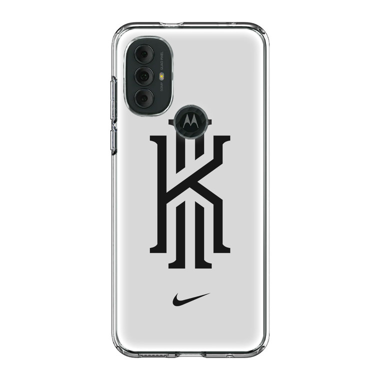 Kyrie Irving Nike Logo White1 Motorola Moto G Power 2022 Case