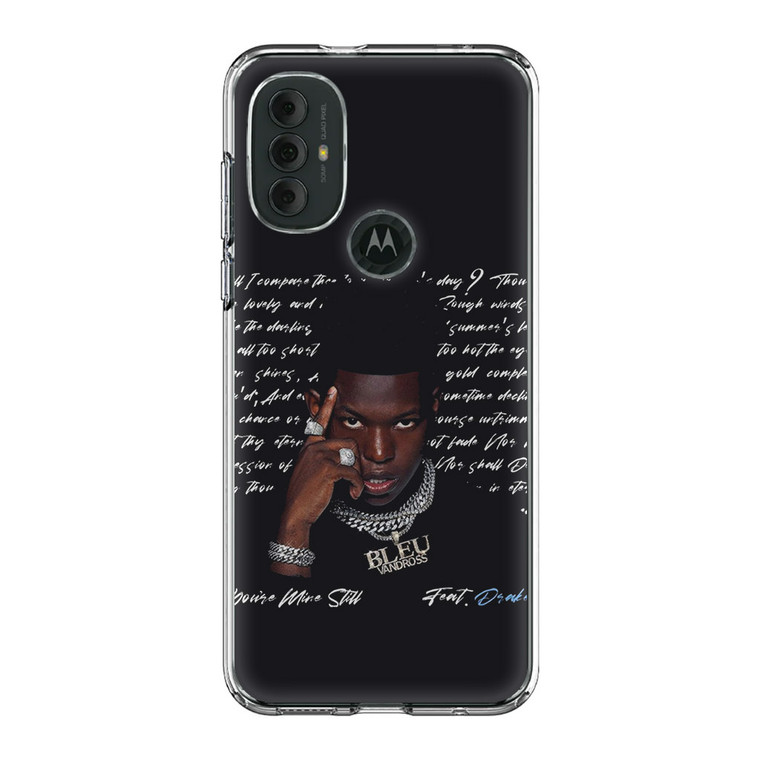 Yung Bleu Rapper Motorola Moto G Power 2022 Case