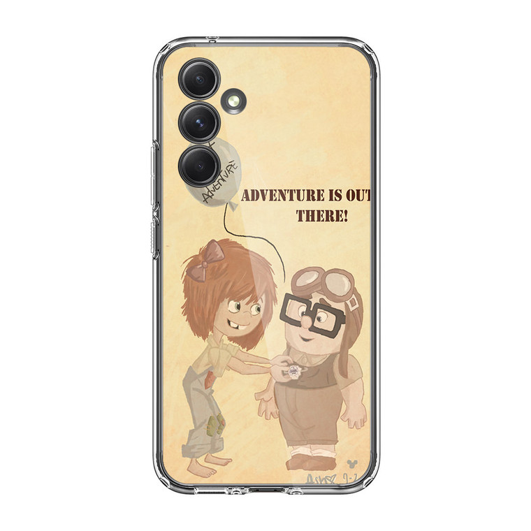 Adventure is Out There with Charlie and Ellie Samsung Galaxy A54 5G Case