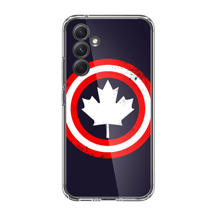 Captain Canada Samsung Galaxy A54 5G Case