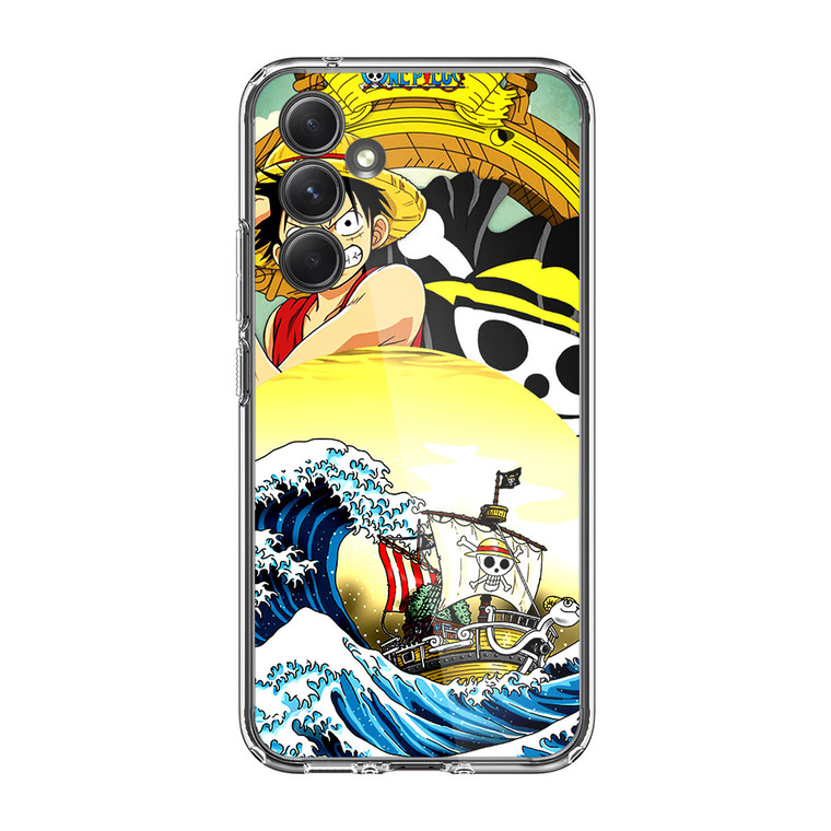 One Piece Luffy The Pirates Samsung Galaxy A54 5G Case