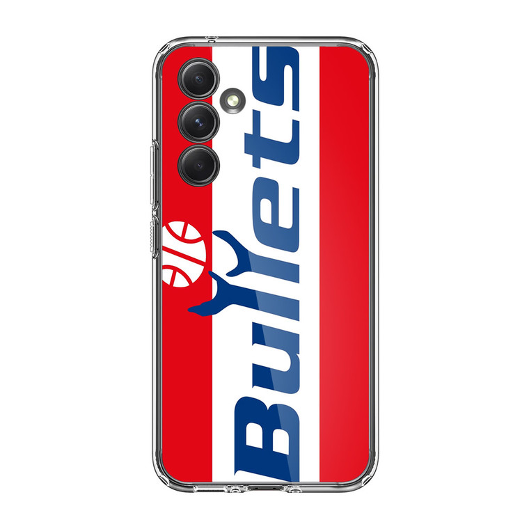 Washington Bullets 1987 Logo Samsung Galaxy A54 5G Case