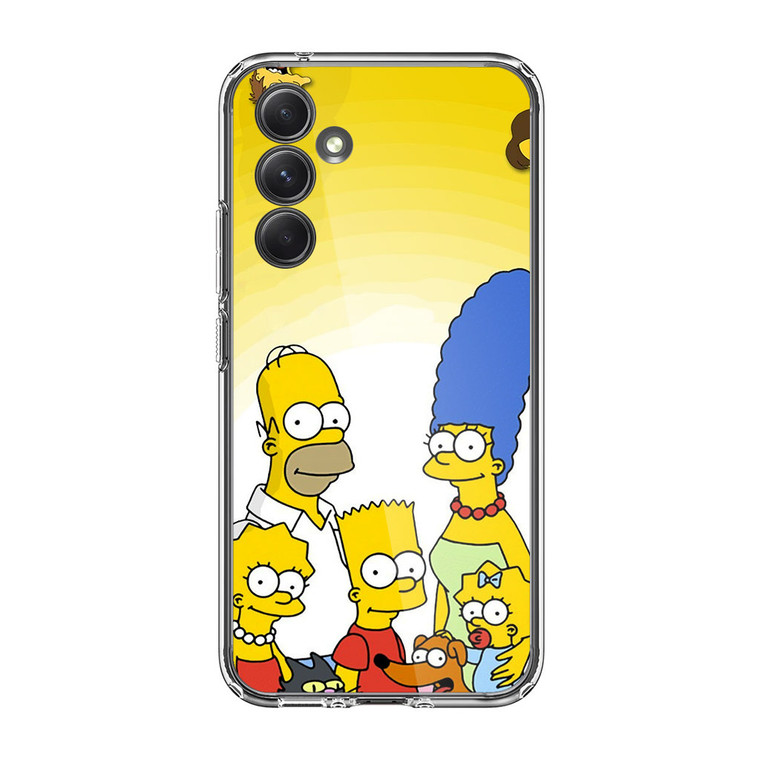 Simpsons Family Samsung Galaxy A54 5G Case