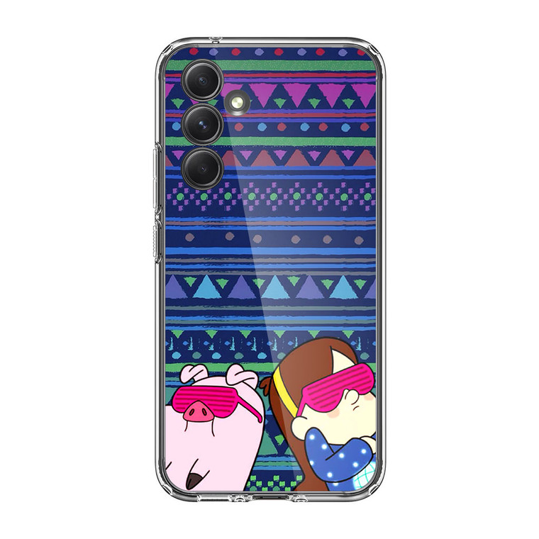 Gravity Falls Waddles And Mabel Samsung Galaxy A54 5G Case
