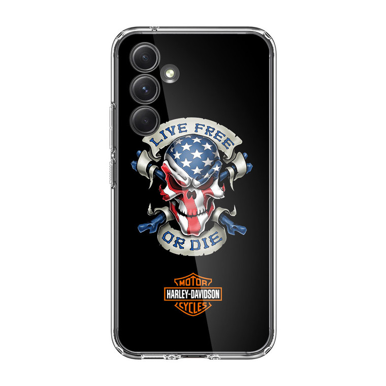 Harley Davidson Live Free Samsung Galaxy A54 5G Case