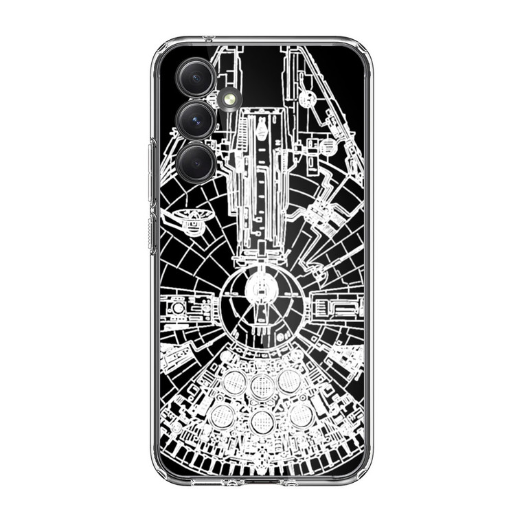 Star Wars Millenium Falcon Samsung Galaxy A54 5G Case