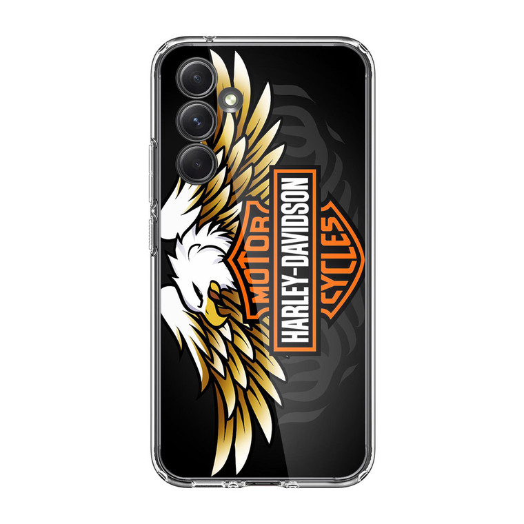 Harley Davidson Eagle Logo Samsung Galaxy A54 5G Case