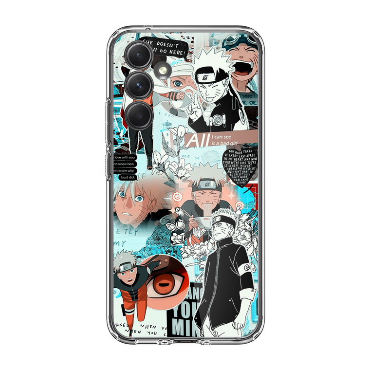 Naruto Collage Samsung Galaxy A54 5G Case