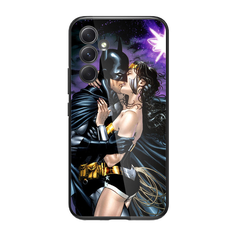 Batman Love Wonder Woman Samsung Galaxy A34 5G Case