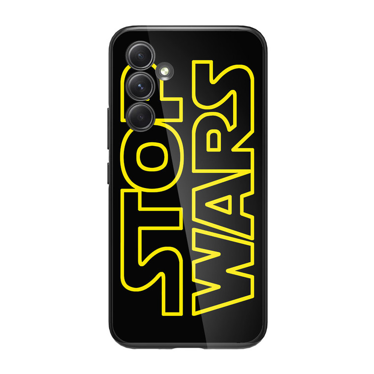 Star Wars Stop War Samsung Galaxy A34 5G Case