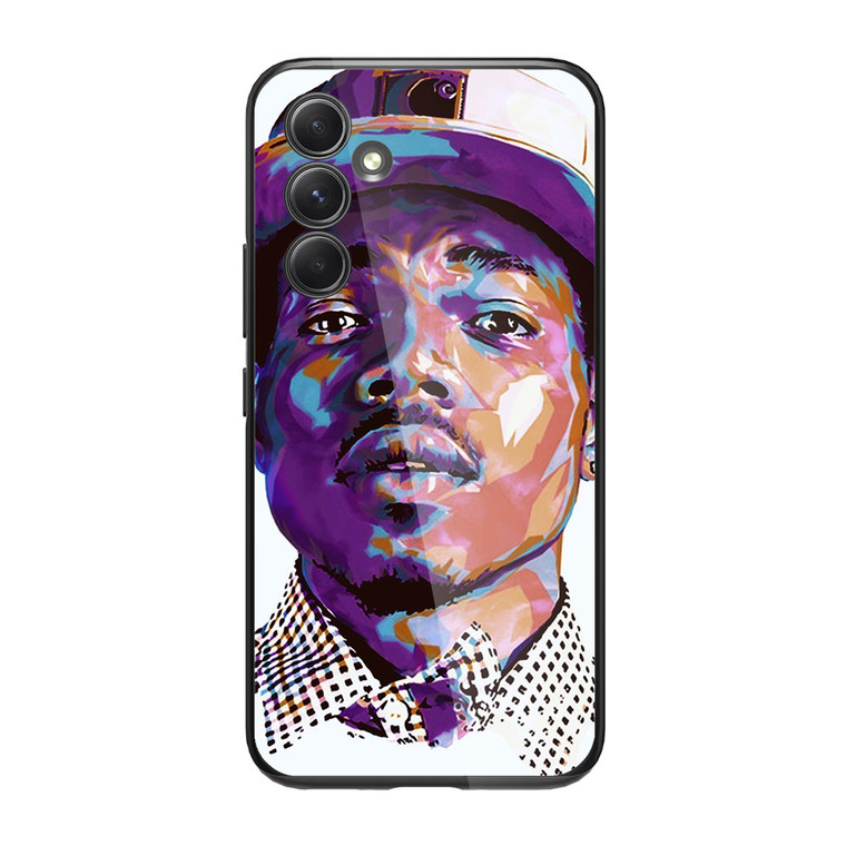 Chance The Rapper Silk Poster Samsung Galaxy A34 5G Case