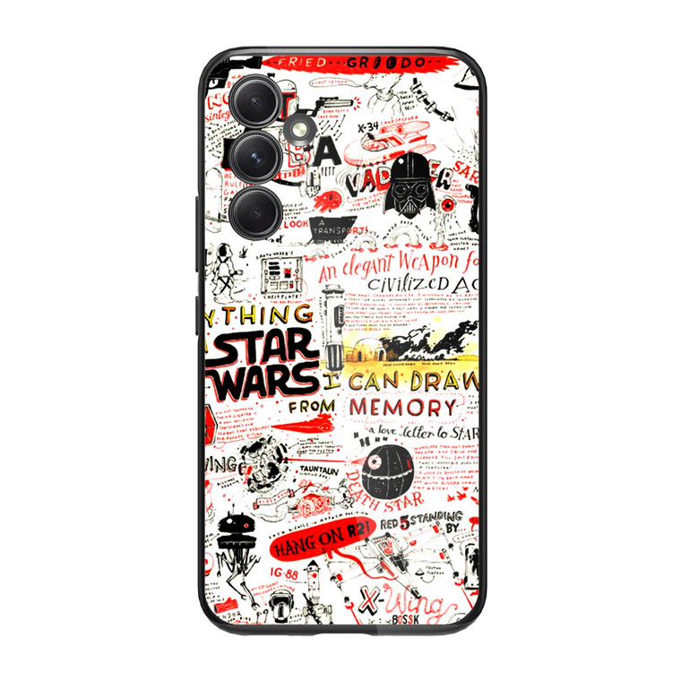 Star Wars 2 Samsung Galaxy A34 5G Case