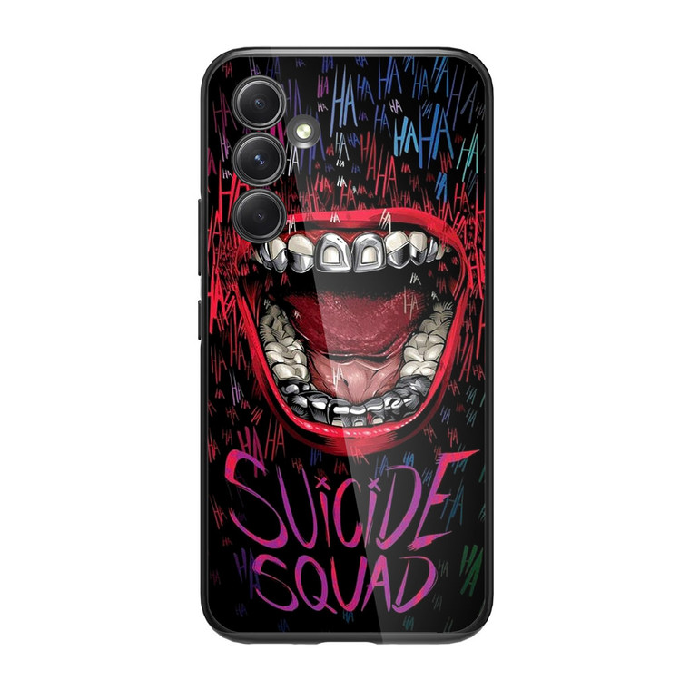 Suicide Squad Joker Laugh Samsung Galaxy A34 5G Case