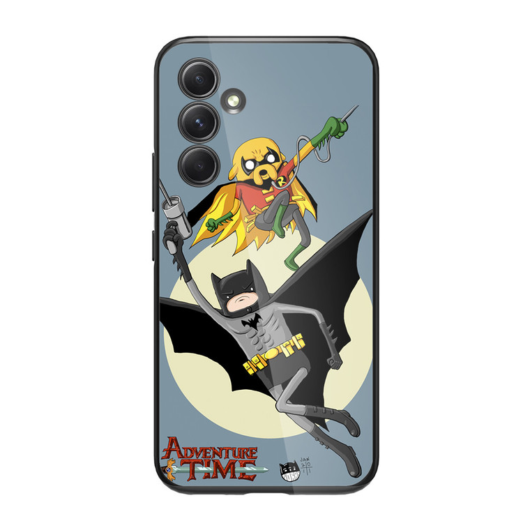 Adventure Time Batman and Robbin Samsung Galaxy A34 5G Case