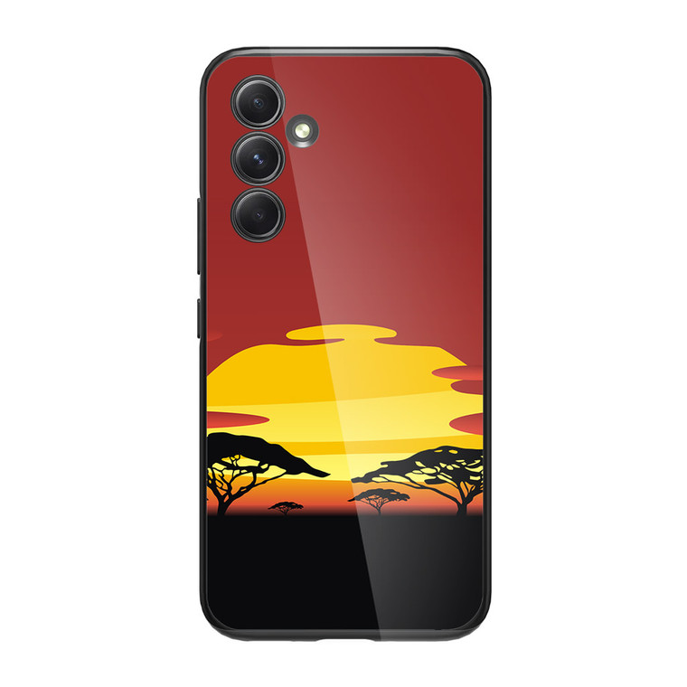 African Sunset Samsung Galaxy A34 5G Case