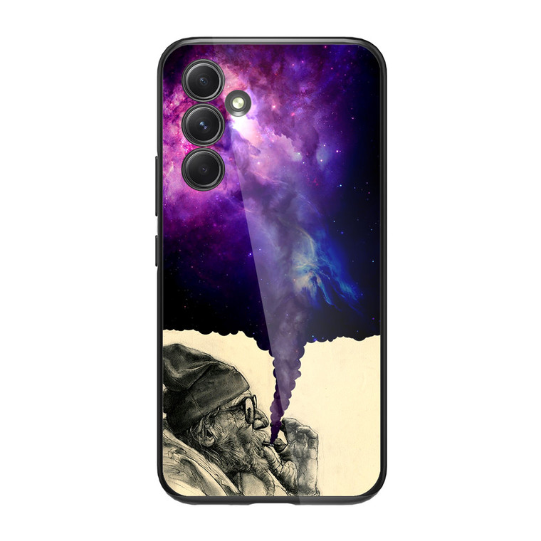 Smoking Galaxy Samsung Galaxy A34 5G Case