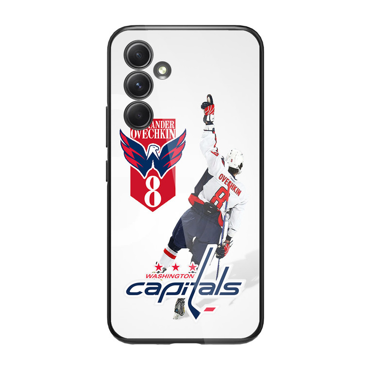 Washington Capitals Alexander Ovechkin Samsung Galaxy A34 5G Case