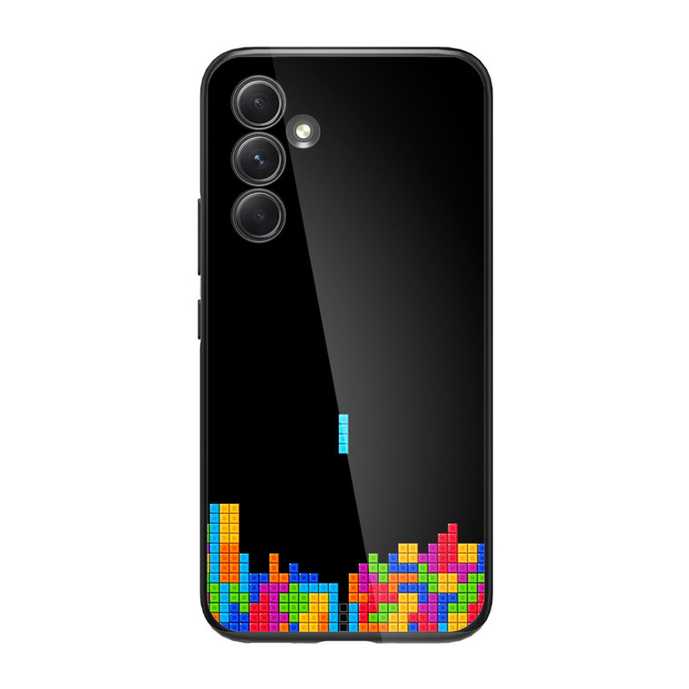 Classic Video Game Tetris Samsung Galaxy A34 5G Case