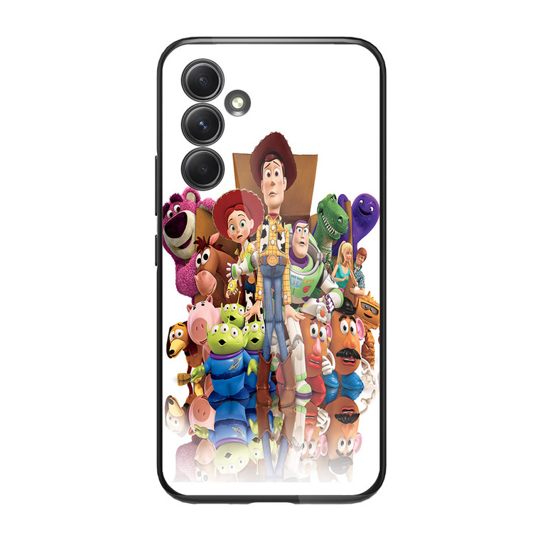 Toy Story All Characters Samsung Galaxy A34 5G Case