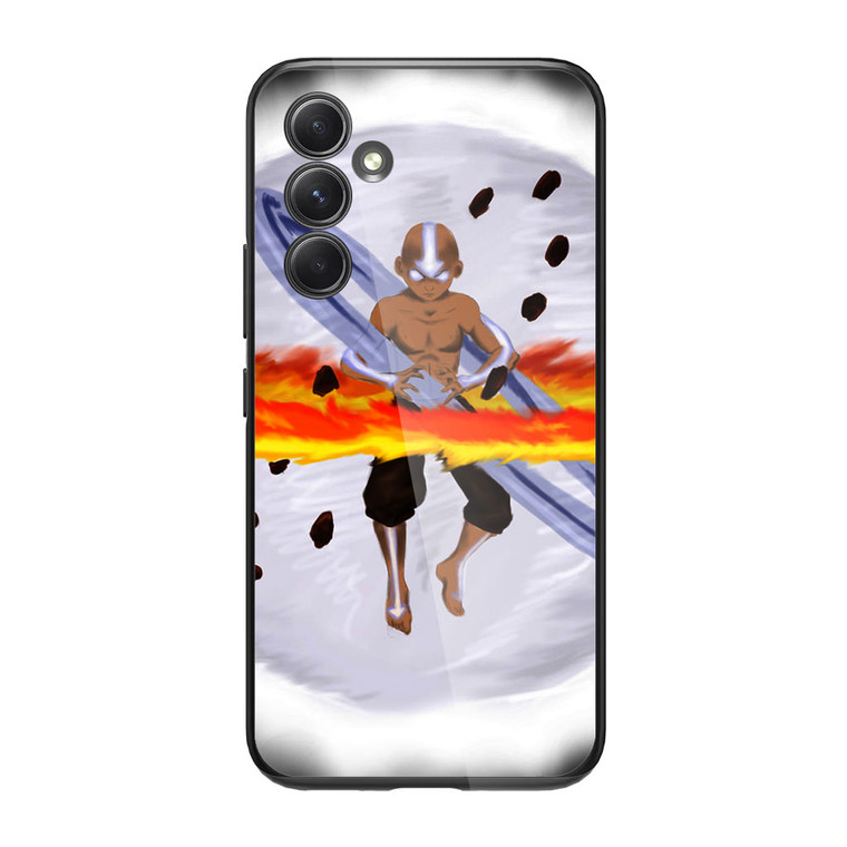Avatar The Last Airbender Angry Aang Samsung Galaxy A34 5G Case