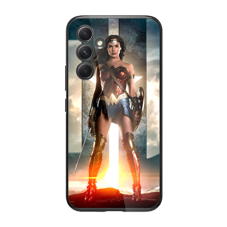 Justice League Unite Wonder Woman Samsung Galaxy A34 5G Case