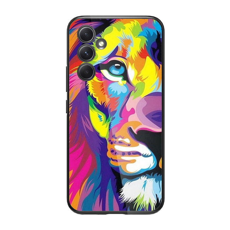 Colourfull Lion Samsung Galaxy A34 5G Case
