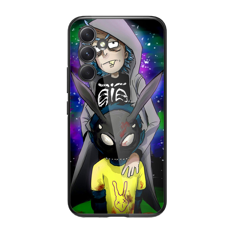 Rick And Morty Donnie Darko Samsung Galaxy A34 5G Case