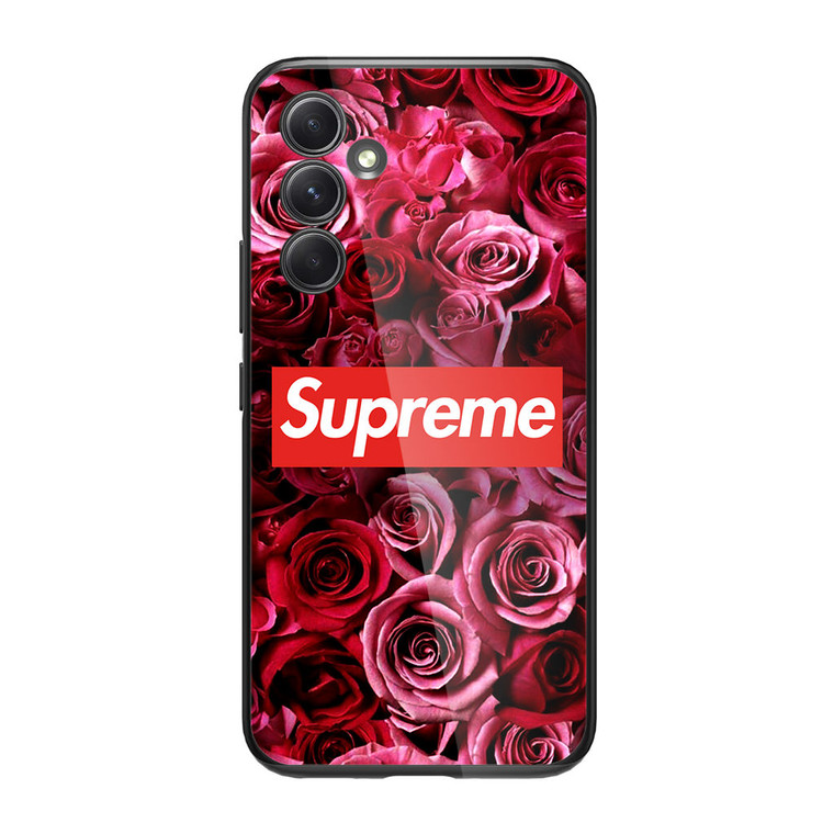 Supreme In Roses Samsung Galaxy A34 5G Case