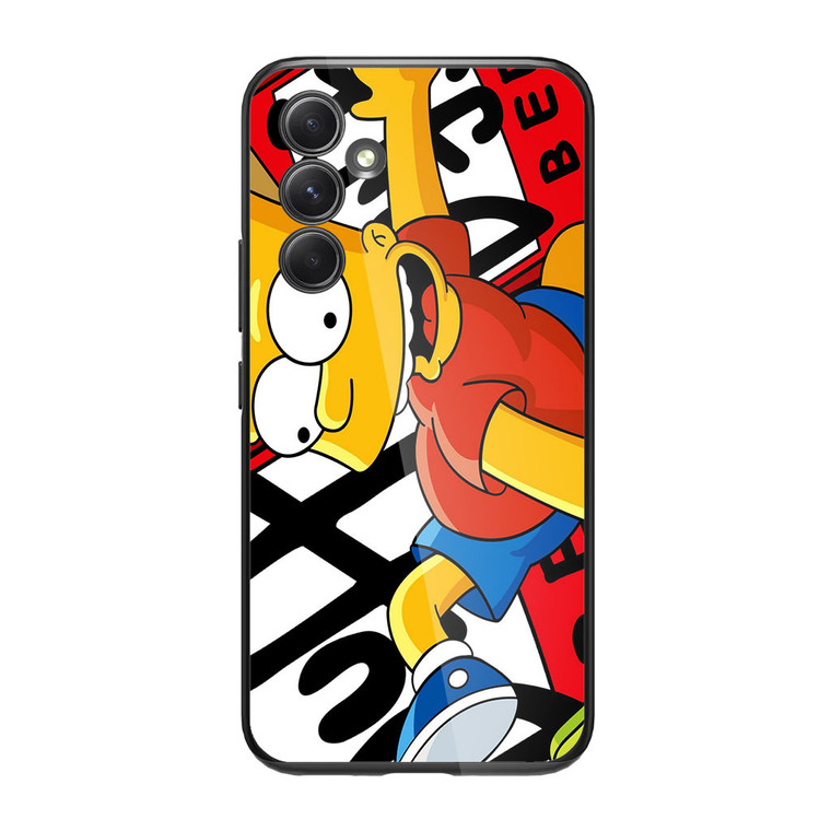 Simpsons Bart Samsung Galaxy A34 5G Case