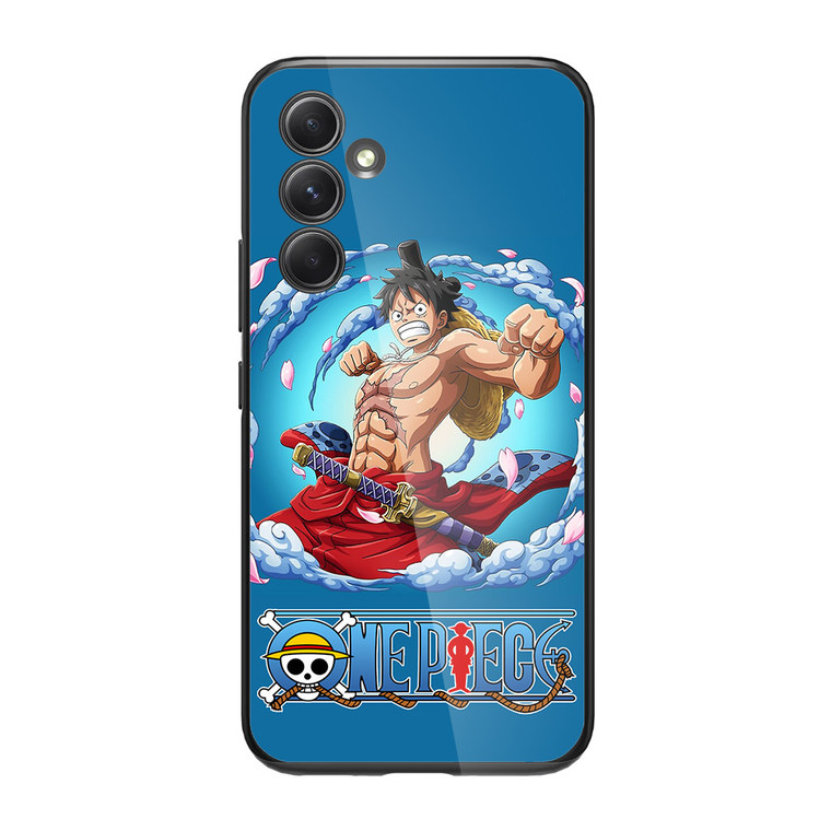 Luffy Arc Wano One Piece Samsung Galaxy A34 5G Case