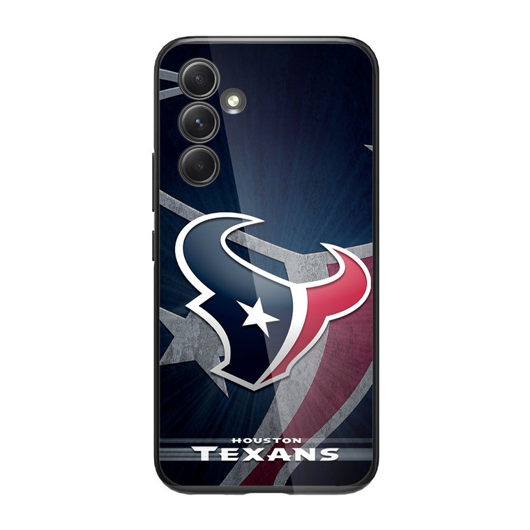 Houston Texans Samsung Galaxy A34 5G Case