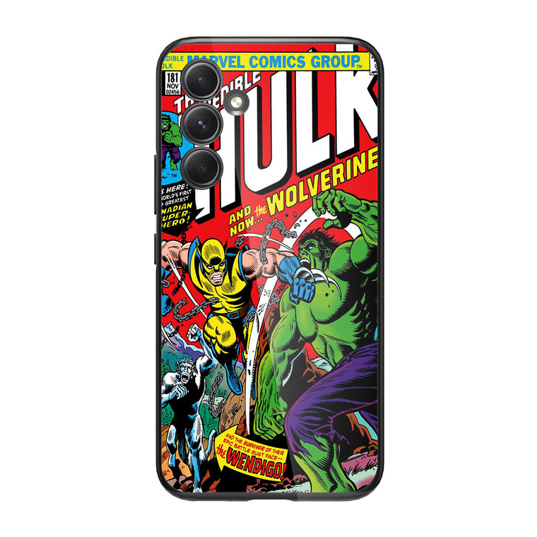 Marvel Comics Cover The Incredible Hulk Samsung Galaxy A34 5G Case